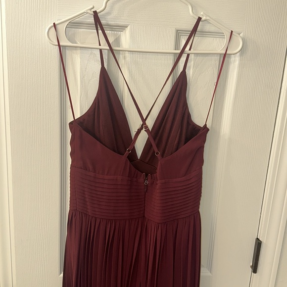 Soieblu Maroon/ Wine colored dress - Picture 5 of 9